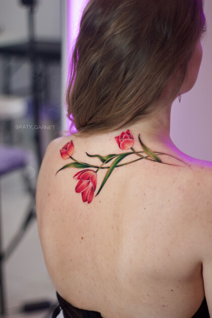 Тату эскиз # Тату мастер Екатерина Гарнет / Katy Garnet