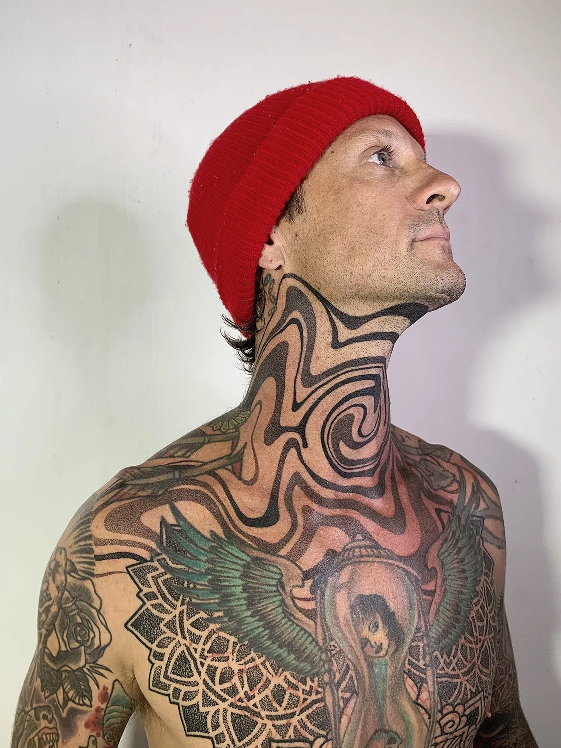 Tattoo artist Vadim Skorik