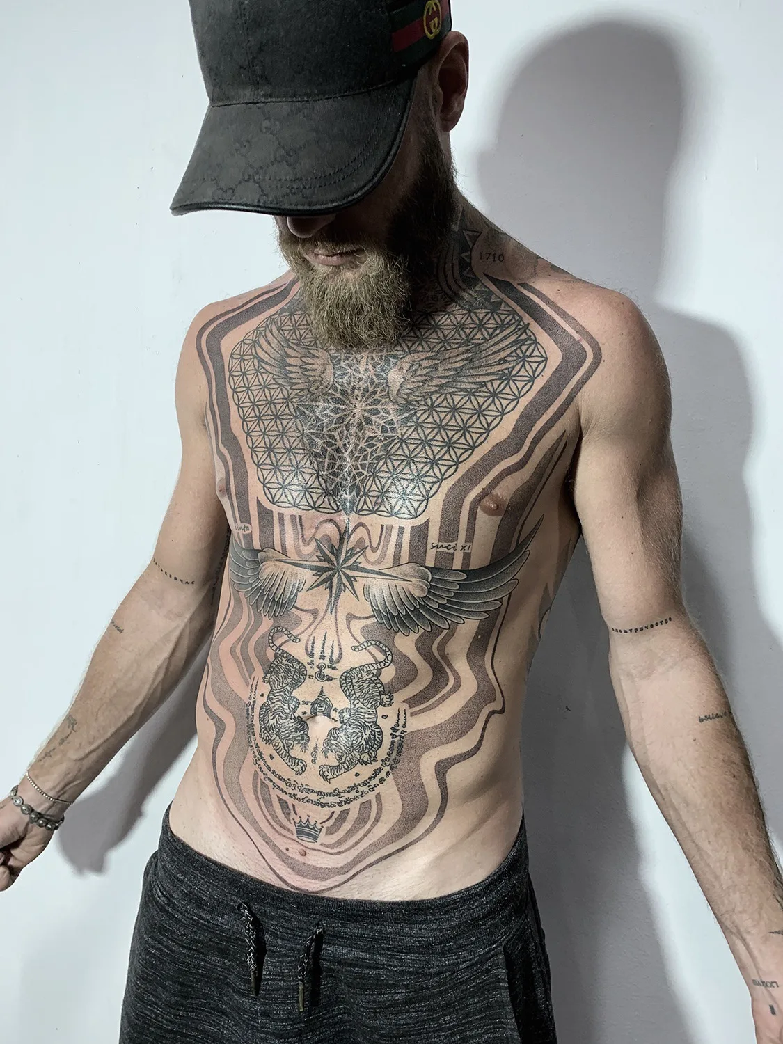 Tattoo artist Vadim Skorik