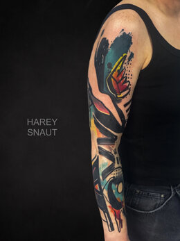 Abstract tattoo