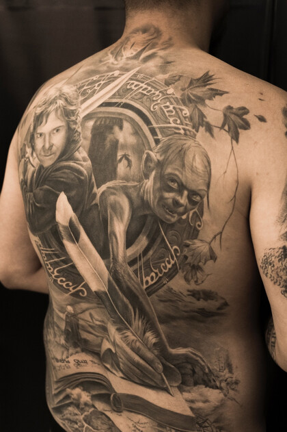 Тату эскиз # Тату мастер Ринат Халиуллин Richie 