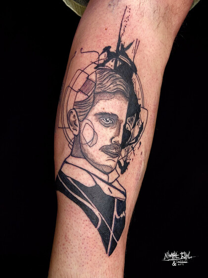 Тату эскиз # Тату мастер Night Owl Tattoo