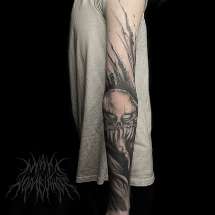 Тату эскиз # Тату мастер Максим zaycev_ink