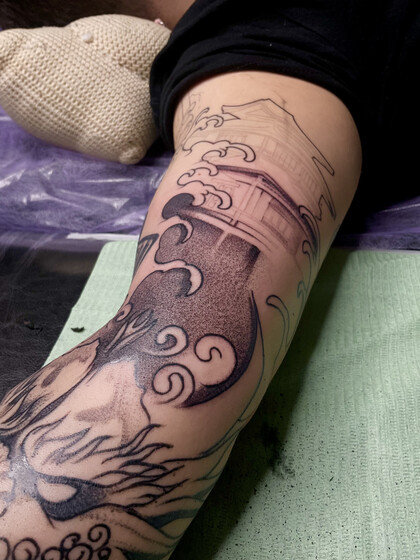 Тату эскиз # Тату мастер Максим zaycev_ink