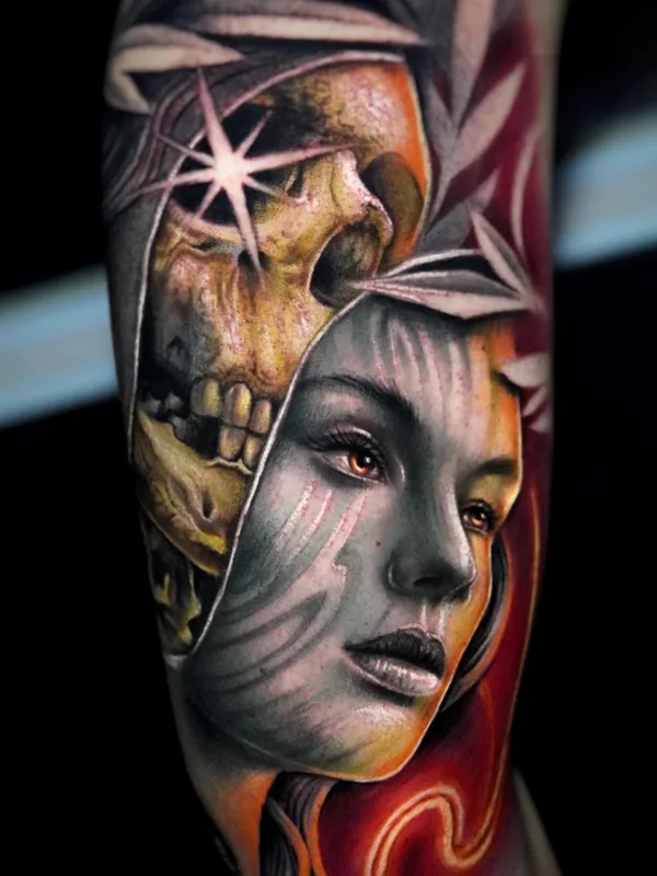 female color realism 타투 부위 forearm #81251 | 타투이스트 Edi Contreras