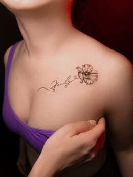 Whipshading tattoo