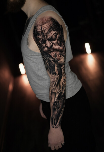 Тату эскиз #81286 Тату мастер Алексей Титов