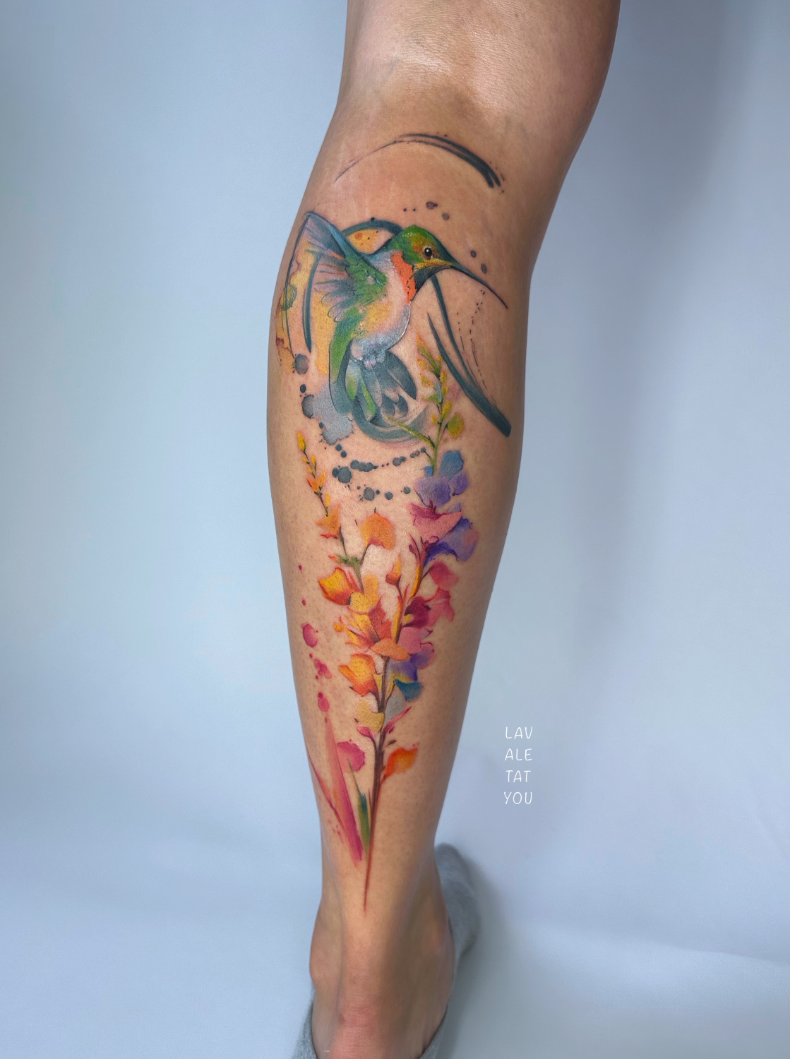 Color tattoo by LaVale TatYou