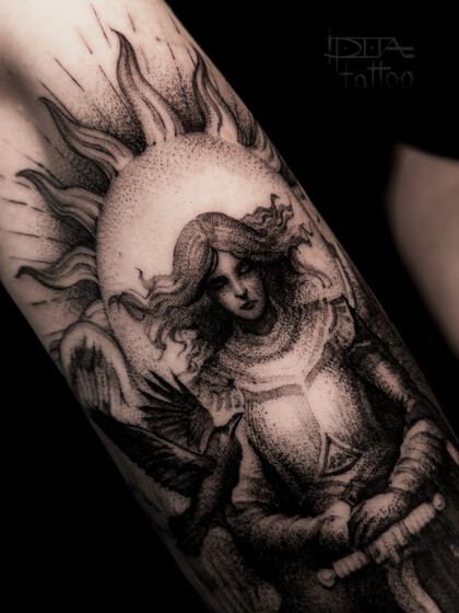 Тату эскиз #81460 Тату мастер Виола Вайсс