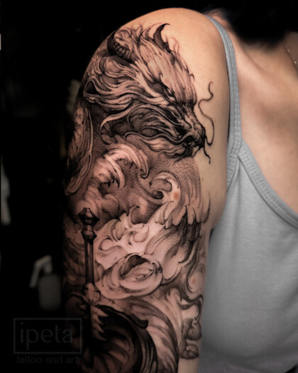 Тату эскиз #81472 Тату мастер Виола Вайсс