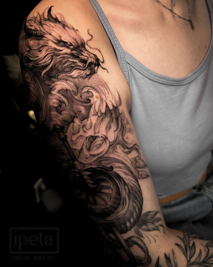 Тату эскиз #81479 Тату мастер Виола Вайсс