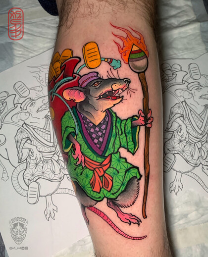 Тату эскиз #81678 Тату мастер Ivan Sergeev