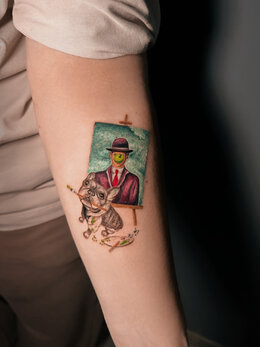 Miniature tattoo