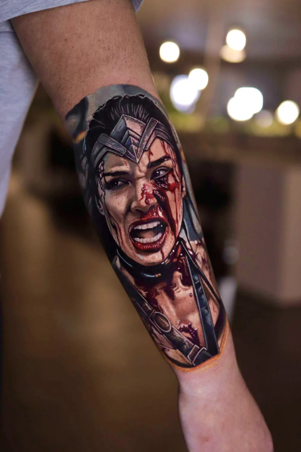 Tattoo artist Levente Vacsi
