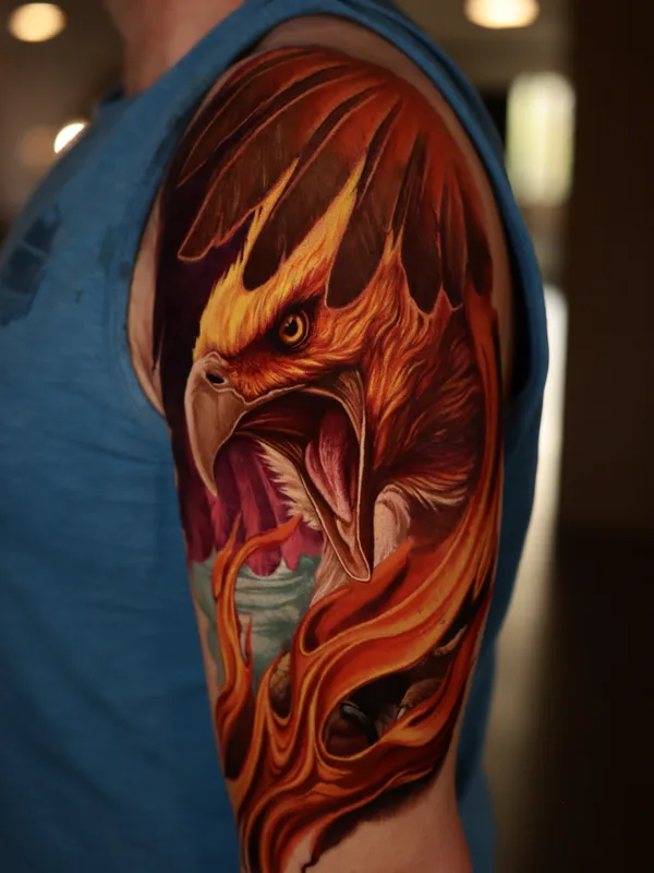 color realism татуировка на shoulder #82177 | Тату мастер Levente Vacsi