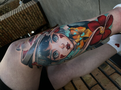 Тату эскиз #82291 Тату мастер Anastasiya Ah