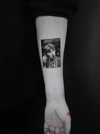 Тату эскиз # Тату мастер Полина с Татуина