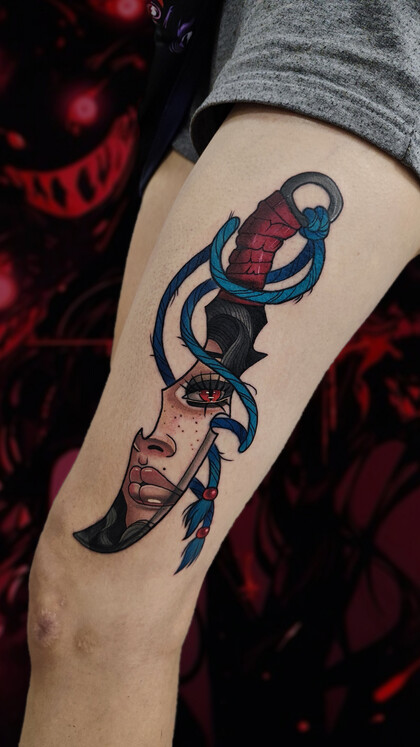 Тату эскиз # Тату мастер Ксеня Бугимен