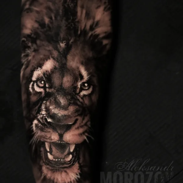 Watercolor tattoo by Alex Morozov in Berlin