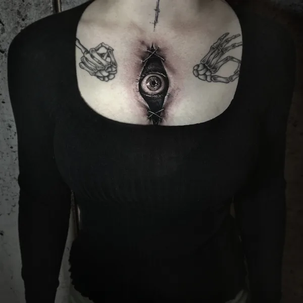 Watercolor tattoo by Alex Morozov in Berlin
