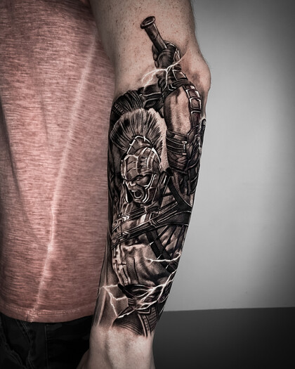 Тату эскиз #82746 Тату мастер Михаил Громовчук / Leeahim_tattoo