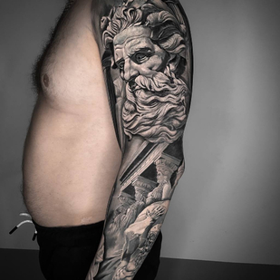 татуировка #82747 | Тату мастер Михаил Громовчук / Leeahim_tattoo