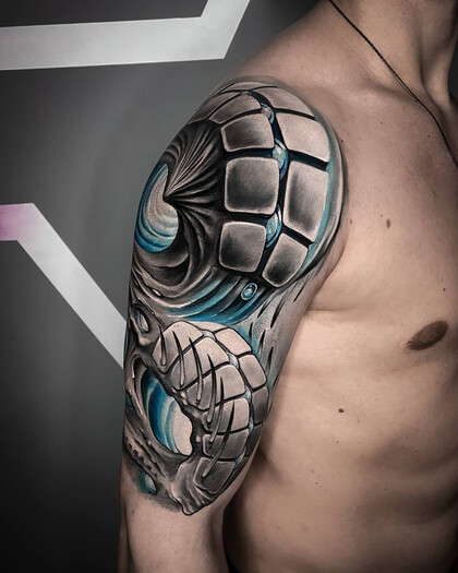 Тату эскиз #82748 Тату мастер Михаил Громовчук / Leeahim_tattoo