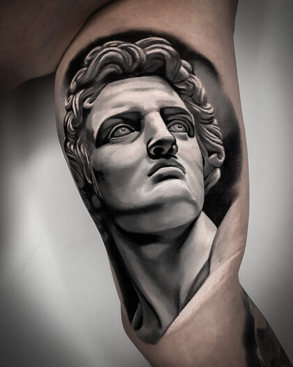 Тату эскиз #82754 Тату мастер Михаил Громовчук / Leeahim_tattoo