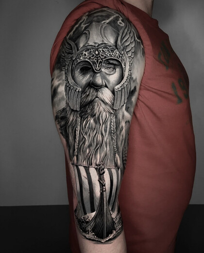 Тату эскиз #82759 Тату мастер Mihail Gromovchuk / Leeahim_tattoo