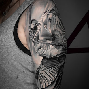 татуировка #82764 | Тату мастер Михаил Громовчук / Leeahim_tattoo