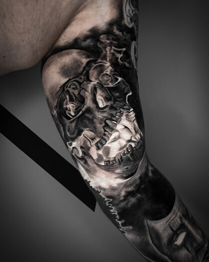 Тату эскиз #82802 Тату мастер Михаил Громовчук / Leeahim_tattoo