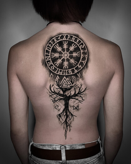 Тату эскиз #82813 Тату мастер Михаил Громовчук / Leeahim_tattoo