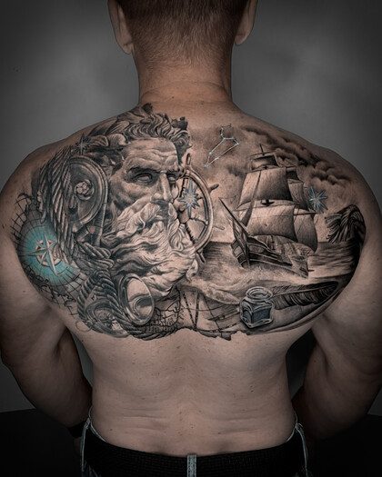 Тату эскиз #82815 Тату мастер Михаил Громовчук / Leeahim_tattoo