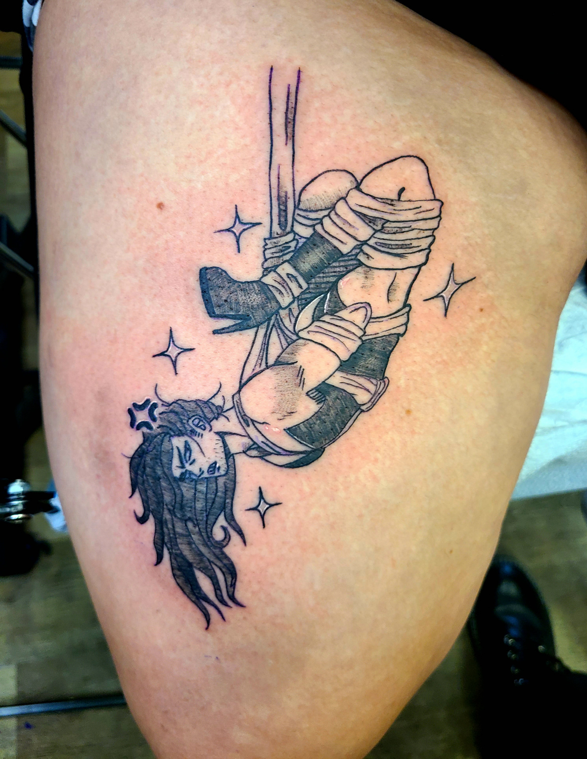 Tattoo by Gnaski Helloms at Rooted Body Tattoo