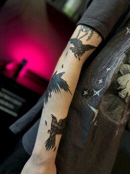 Graphic tattoo