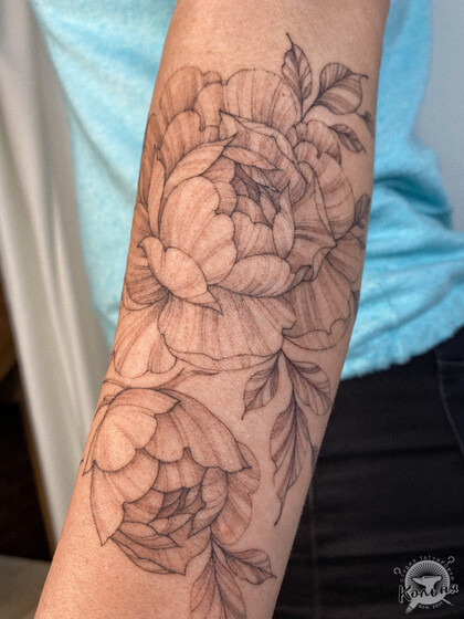 Тату эскиз # Тату мастер Екатерина Максимова