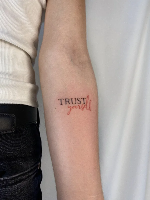 female black fineline татуировка на forearm #83179 | Тату мастер Екатерина Максимова
