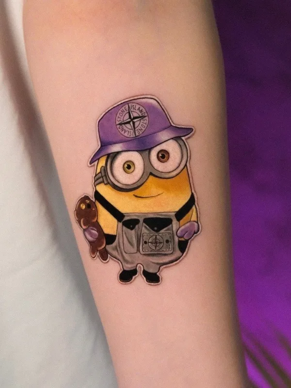 color cartoon татуировка на forearm #83209 | Тату мастер Полина Быченя 