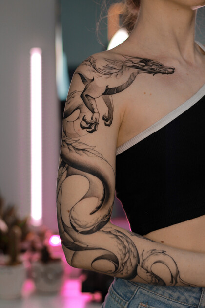 Тату эскиз #83312 Тату мастер Денис Рожков