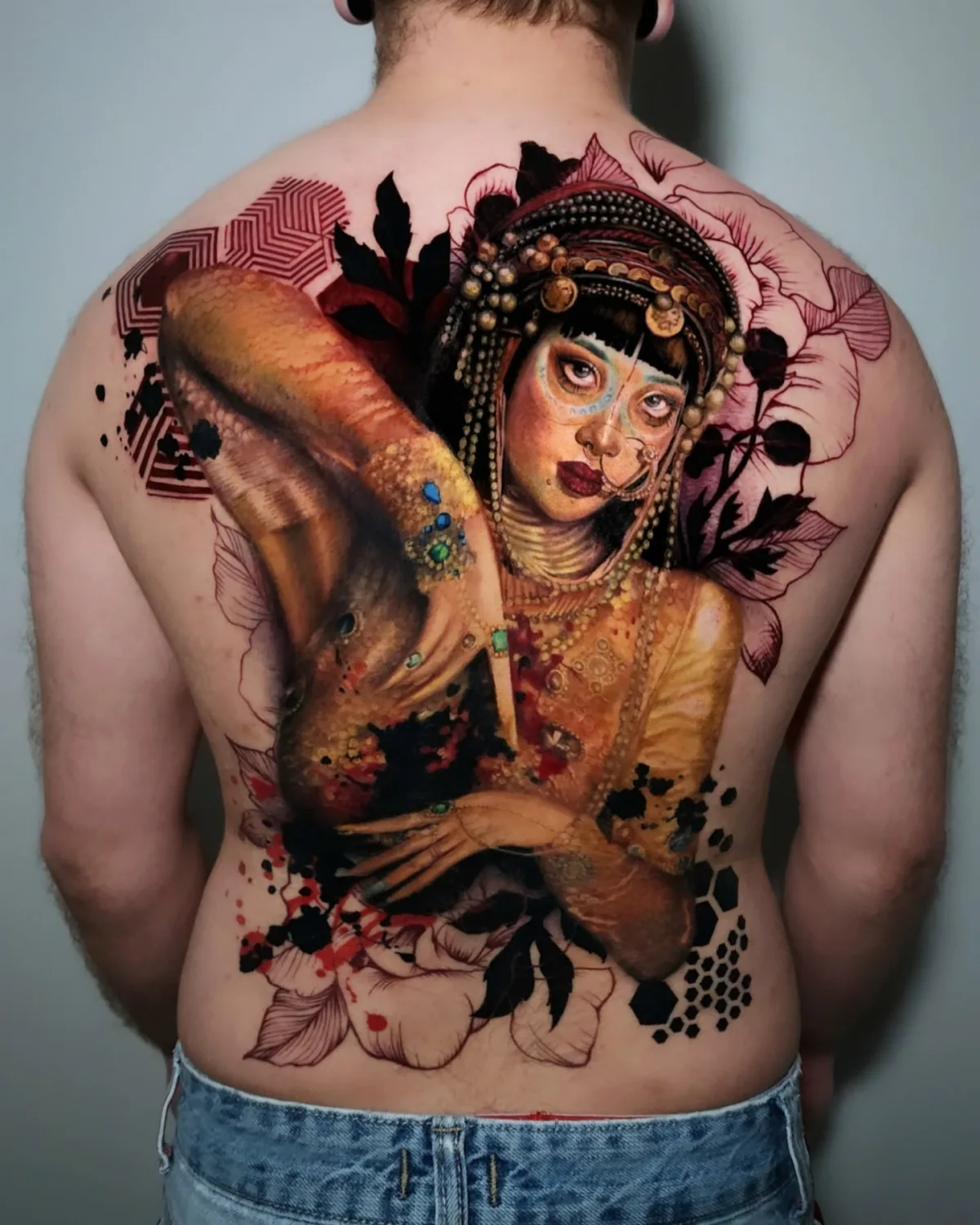 Tattoo artist Julia Penza