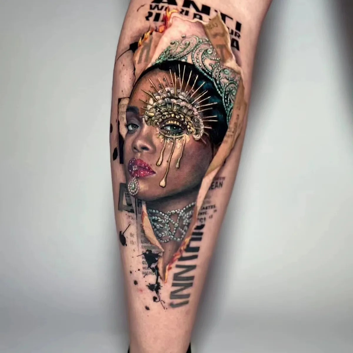 Tattoo artist Julia Penza