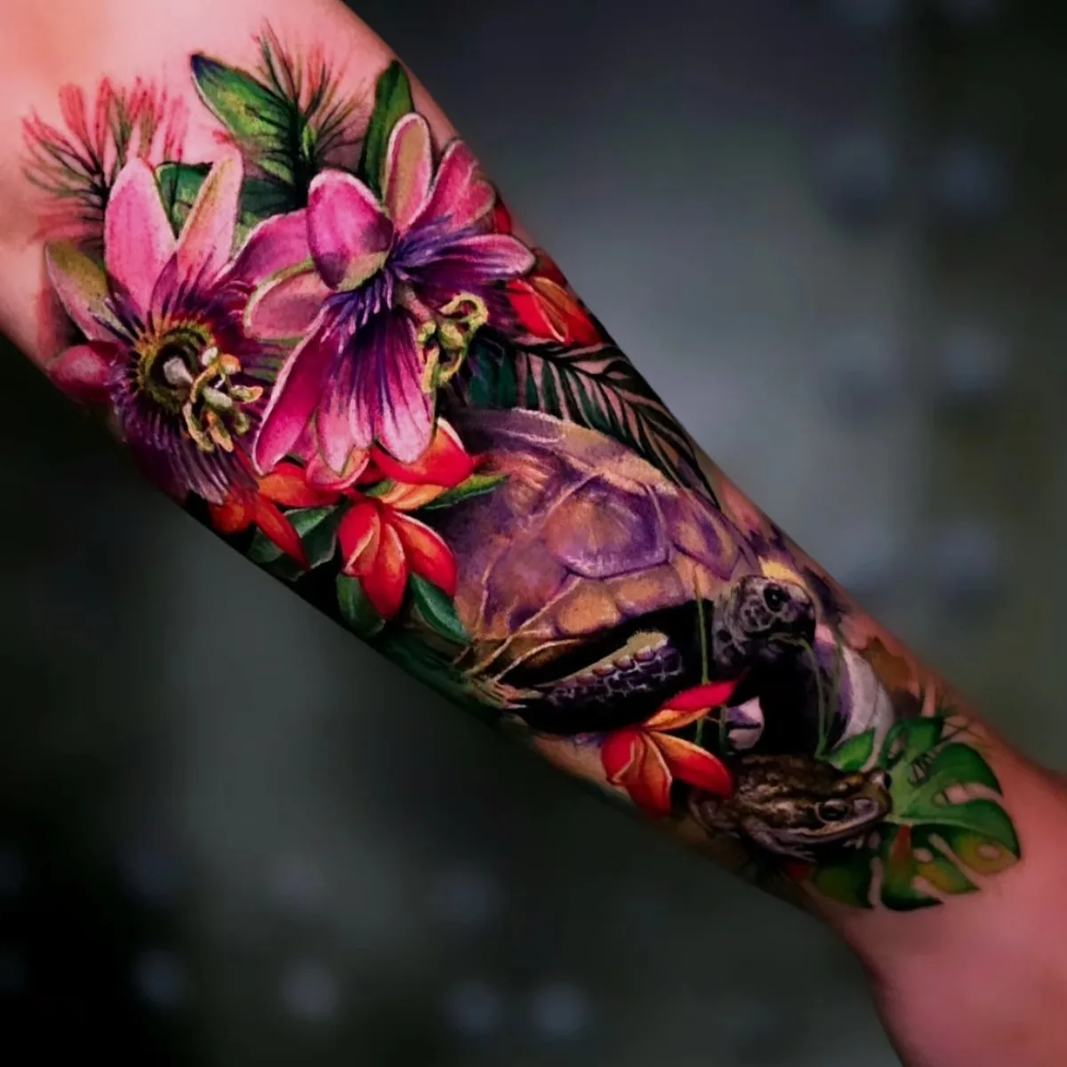 Tattoo artist Julia Penza