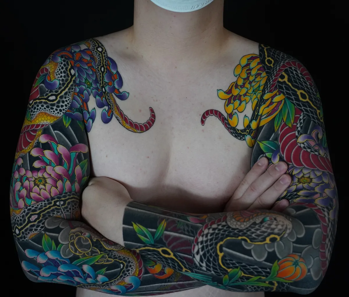 Tattoo artist Horikaka