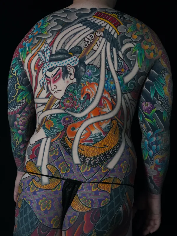 male color japanese tatuaje en full body #83422 | Tatuador Horikaka