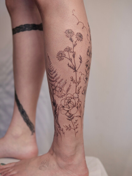 Тату эскиз # Тату мастер Daria Galina