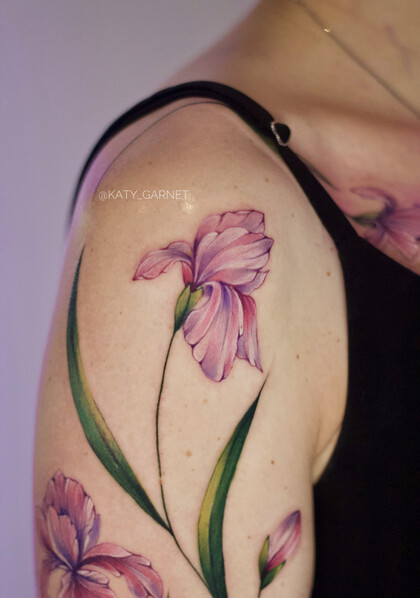 Тату эскиз # Тату мастер Екатерина Гарнет / Katy Garnet