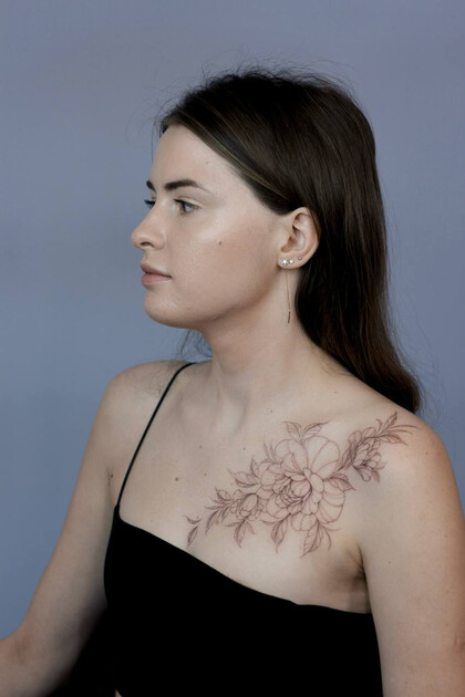 Тату эскиз # Тату мастер Анастасия Ковязина