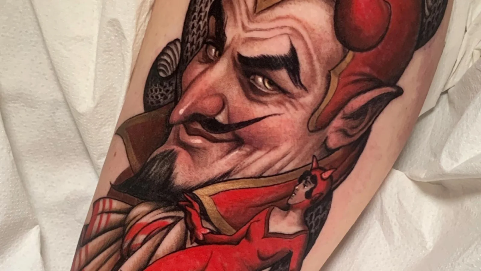 La vieja escuela y el realismo en los tatuajes de Andres Inkman