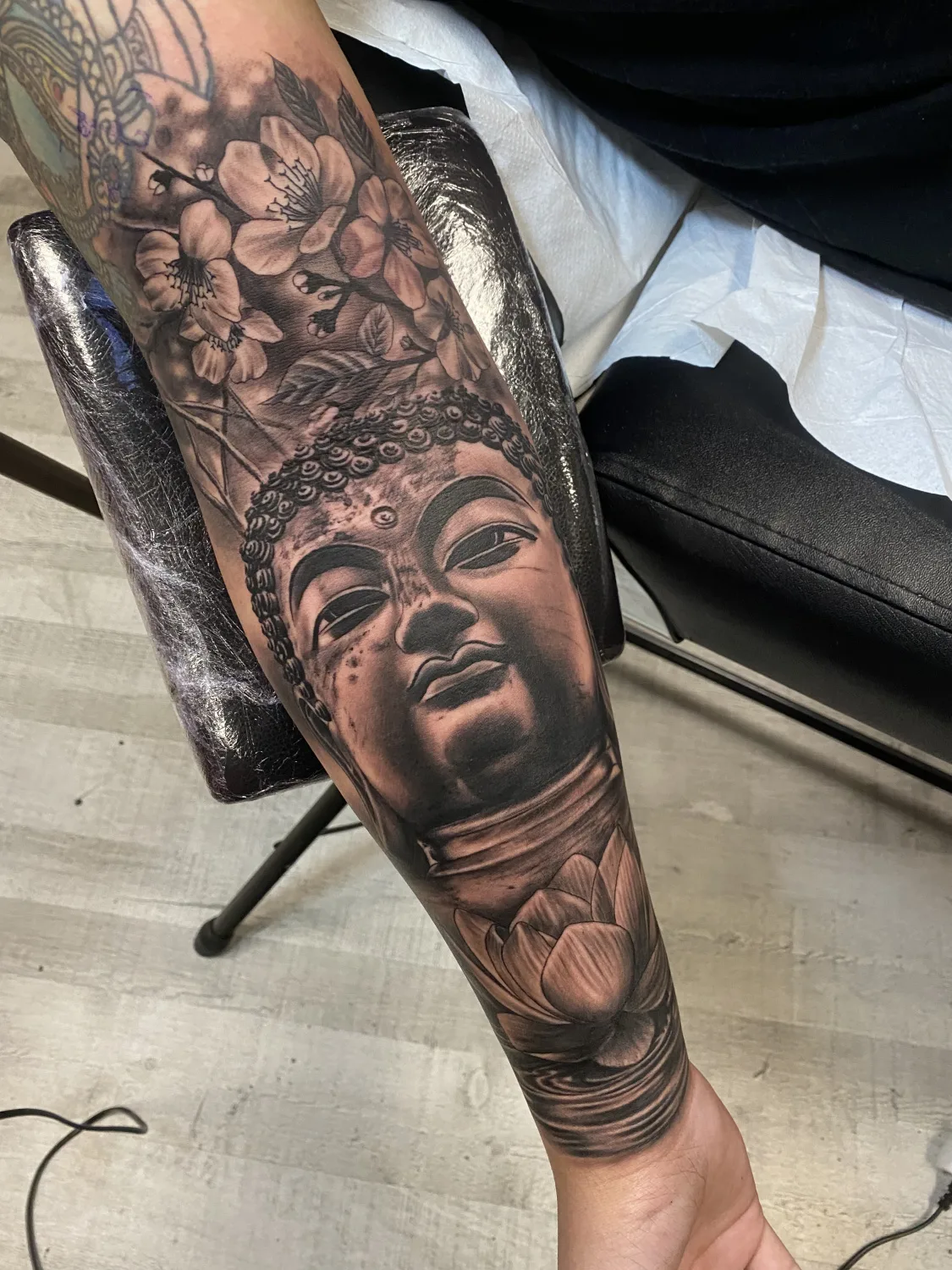 Tattoo artist Carlos Chaz Zambrano