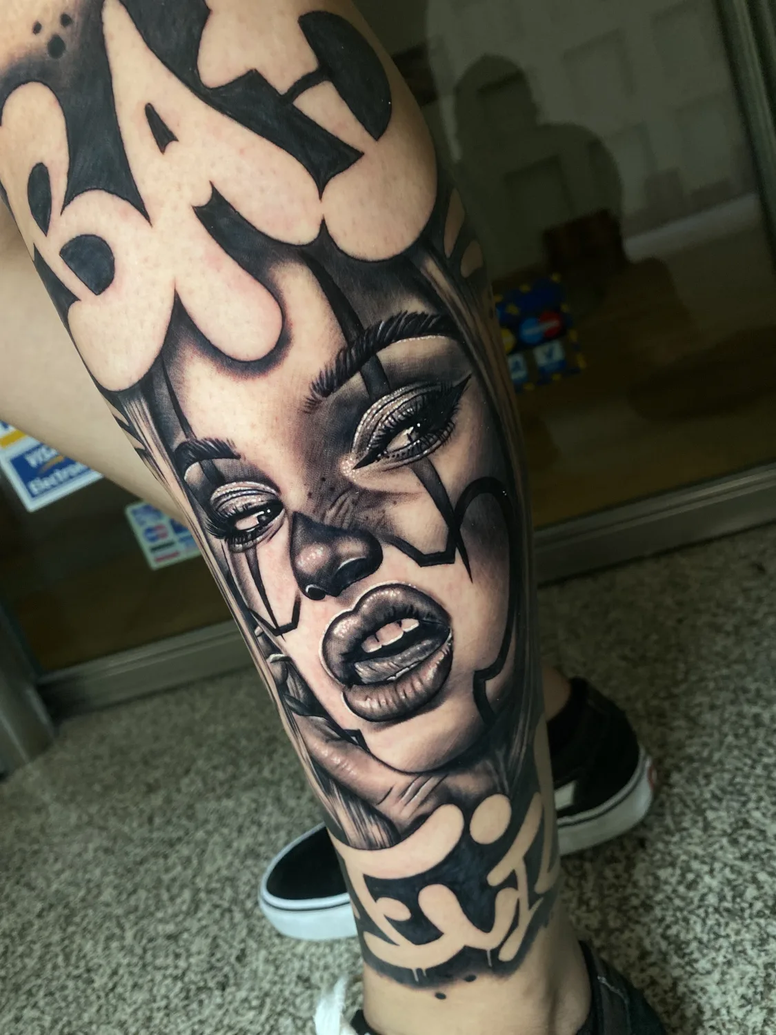 Tattoo artist Carlos Chaz Zambrano